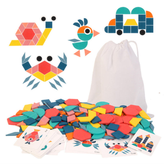 Montessori Puzzle Game - Lifestyle Bravo